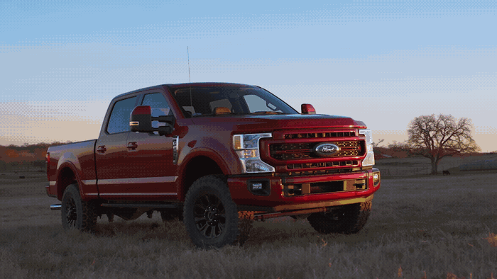 2022 Ford Super Duty Lariat GIF